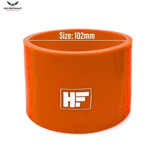 Silicon Hose ST 4" Orange