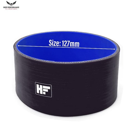 Silicon Hose ST 5" Black