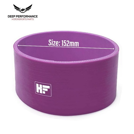 Silicon Hose ST 6" Purple