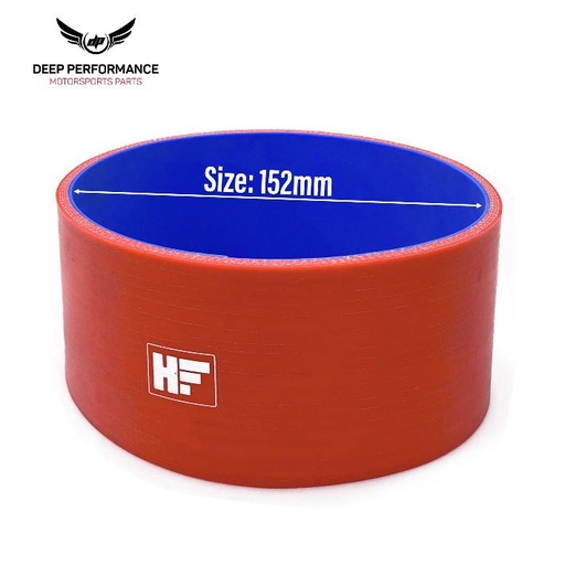 Silicon Hose ST 6" Red