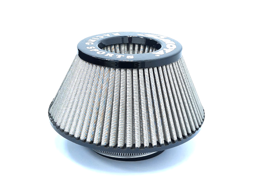 [JAU-H095AQ-01 / JAU-H095AR-01] Simota Air Filter 4" - Stainless Steel GMC Blue