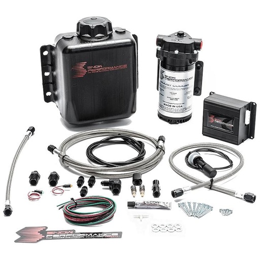 [SNO-20010-BRD] Snow Water/Methanol Kit Stage 2 FI Braided