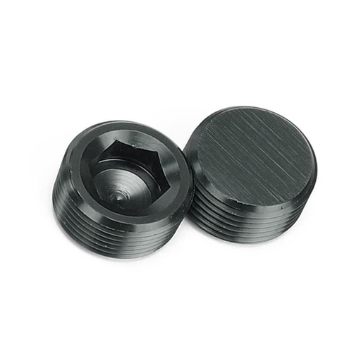 [LIKAD61003] Socket Plug 1/4NPT Black