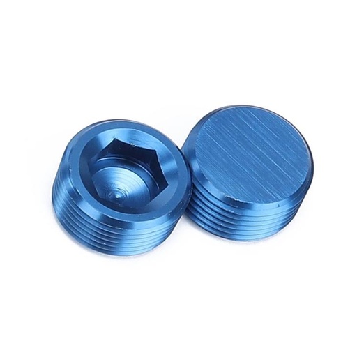 [LIKAD61003] Socket Plug 1/4NPT Blue