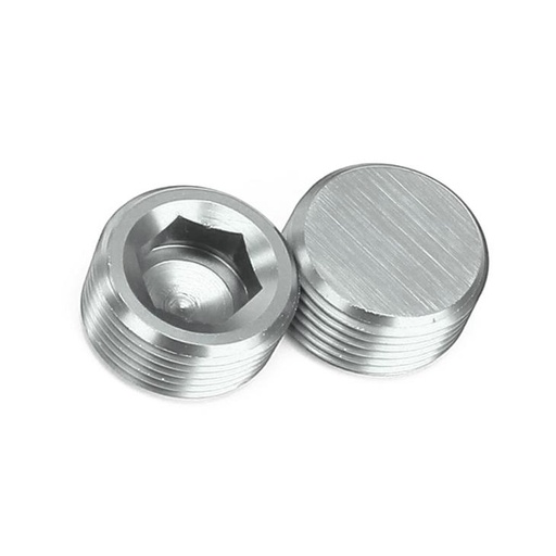 [LIKAD61003] Socket Plug 1/4NPT Silver