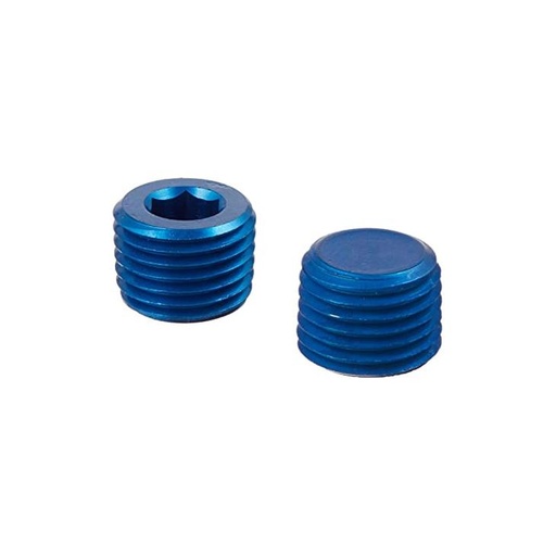 [LIKAD61002] Socket Plug 1/8NPT Blue