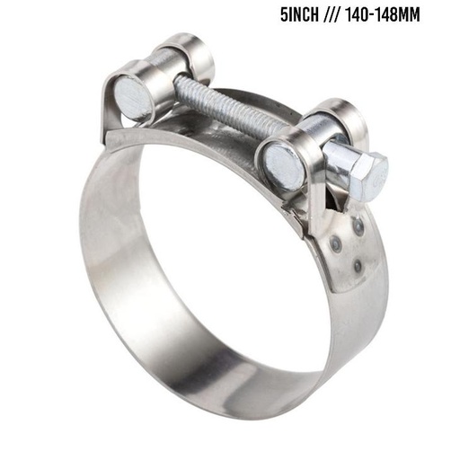 [133-141] Stainless Steel Clamp 5" (133-141mm)