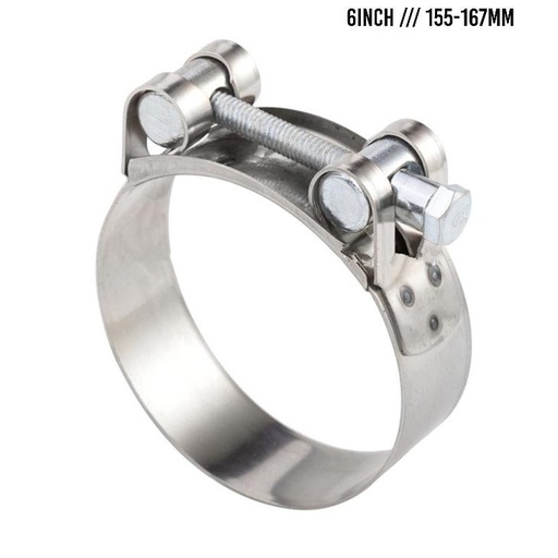 Stainless Steel Clamp 6"
