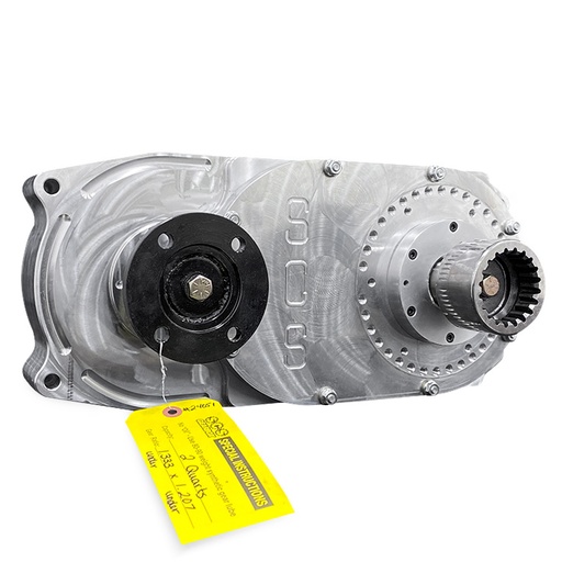 SCS Gearbox Straight Thru Transfer Case, 1.207 29/35 Teeth, 5.333 Quick Change Gears, 1.60:1 Final Gear Ratio, 1.333 Splitter Set, Set