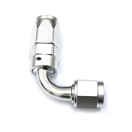 [LIKSHD-90D-10] Swivel 90D AN10 Silver