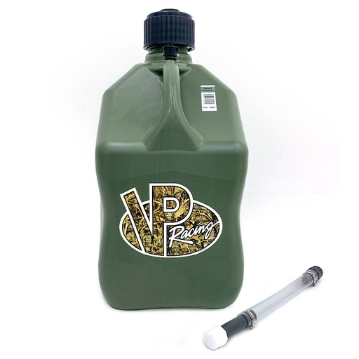 [3846-CA] VP Racing Square Plastic Jug w/ Hose Camo