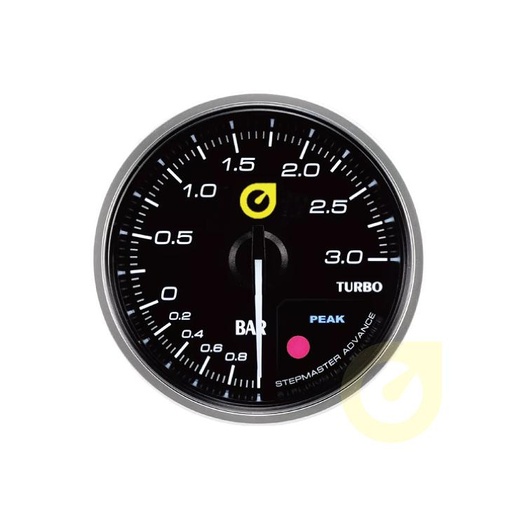 [#355BO-52-WP(BAR)] WM1 Boost Gauge 52mm