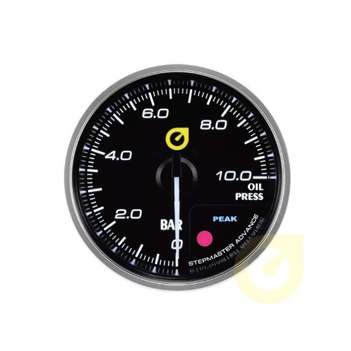 [#355OP-52-WP(BAR)] WM1 Oil Pressure Gauge 52mm
